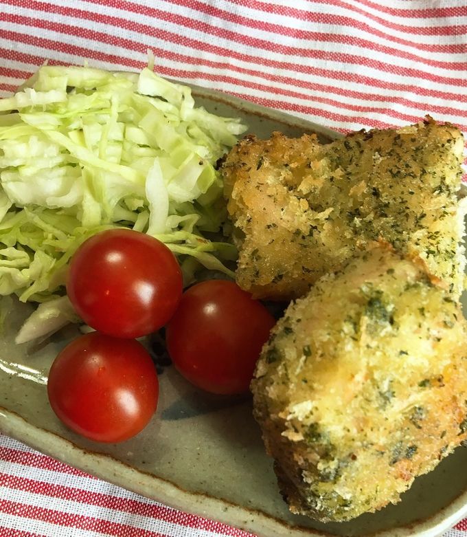 作り置き蒸し鶏でパパッと！チキンカツ-レシピのメイン写真