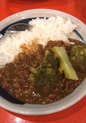 ☕豚挽肉とブロッコリーの喫茶店家カレー-レシピのメイン写真