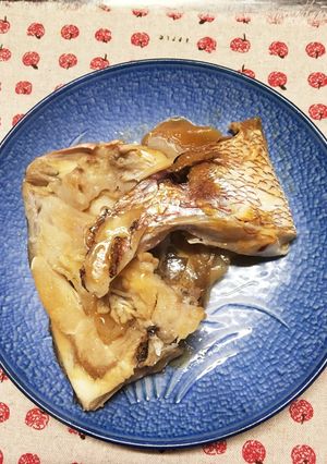 鯛の兜煮-レシピのメイン写真