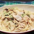 エリンギと豚肉で絶品ガリマヨスパゲッティ