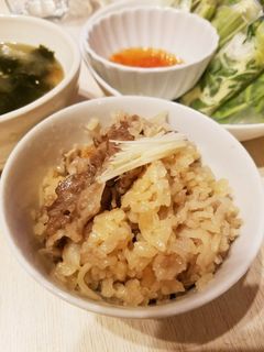 牛肉と新生姜の炊き込みご飯-レシピのメイン写真