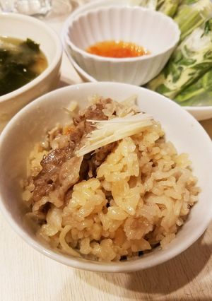牛肉と新生姜の炊き込みご飯-レシピのメイン写真