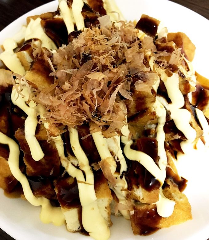 レンジで簡単！厚揚げでお好み焼き風♡-レシピのメイン写真