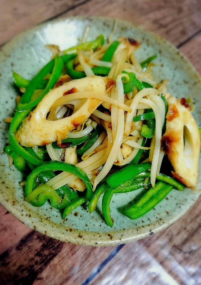 簡単！モヤシとちくわのオイスター炒め-レシピのメイン写真