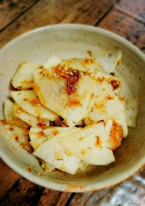 5分で簡単!大根の梅おかか和え-レシピのメイン写真