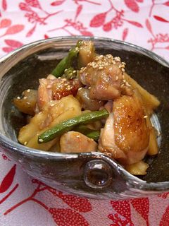 鶏肉とレンコンの甘酢炒め-レシピのメイン写真
