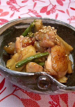 鶏肉とレンコンの甘酢炒め-レシピのメイン写真