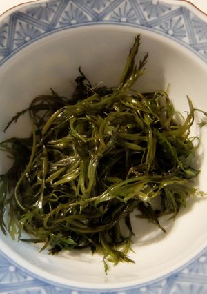 アカモク（じんば）の酢の物-レシピのメイン写真