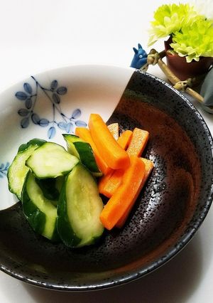 簡単♪野菜の浅漬け-レシピのメイン写真