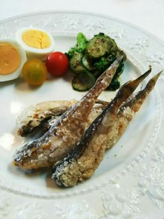 お弁当用 ハタハタの干物竜田揚げ,唐揚げ-レシピのメイン写真