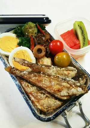 お弁当(5/7)★ハタハタの竜田,唐揚げ-レシピのメイン写真