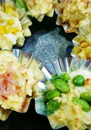 ぷちおかず(5分)♥はんぺんの彩りカップ-レシピのメイン写真