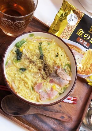 ミルクな洋風 味噌ラーメン-レシピのメイン写真