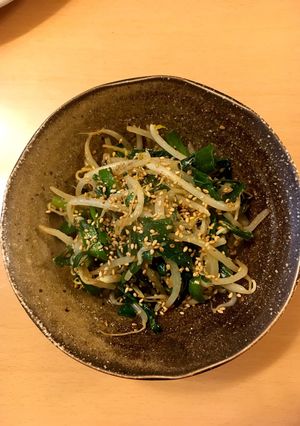 もやしとニラのポン酢炒め-レシピのメイン写真