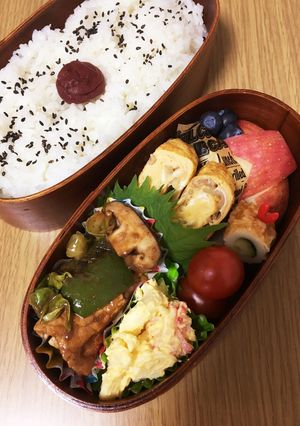 2018／5／7お弁当-レシピのメイン写真