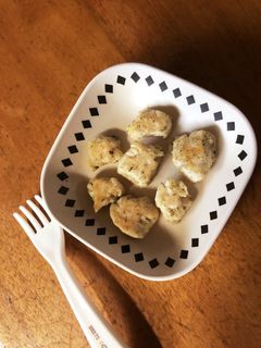 手づかみ☆ささみチーズ焼き 離乳食完了期-レシピのメイン写真