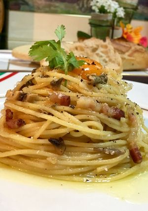 ♡簡単・絶品! ビストロ風カルボナーラ♡-レシピのメイン写真