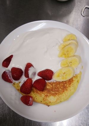 朝からあまーくて幸せパンケーキ-レシピのメイン写真
