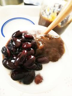 小豆とジャムのヨーグルト-レシピのメイン写真