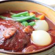 保温調理で煮込みハンバーグ ほっとクック
