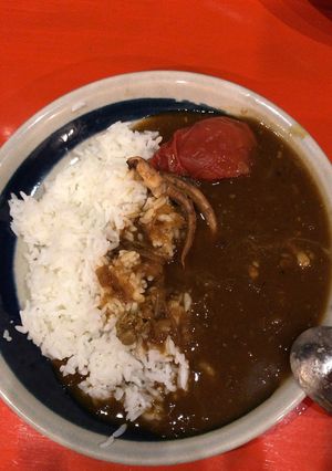 ☕イカとトマトの喫茶店家カレー-レシピのメイン写真