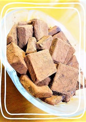 板チョコで簡単生チョコ♪-レシピのメイン写真