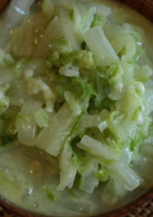 白菜のチーズスープ煮-レシピのメイン写真
