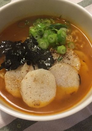 長いもサクサク辛ラーメン-レシピのメイン写真