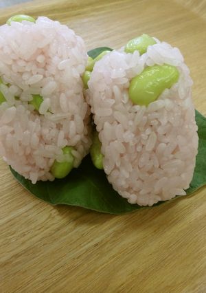 炊飯器で作るあけぼの大豆のお赤飯-レシピのメイン写真