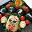キャラ弁*野性爆弾くっきー*おにぎり