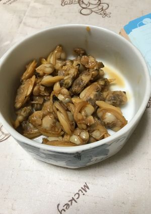 あさりの甘辛煮-レシピのメイン写真