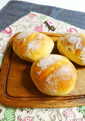 ふわり♪醤油麹とマヨの★お醤油丸パン♪-レシピのメイン写真