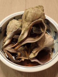 ヒメエゾボラ(青ツブ)の煮付け-レシピのメイン写真