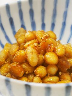 大豆の甘辛炒め♪食べだしたら止まらない♪-レシピのメイン写真