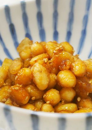 大豆の甘辛炒め♪食べだしたら止まらない♪-レシピのメイン写真