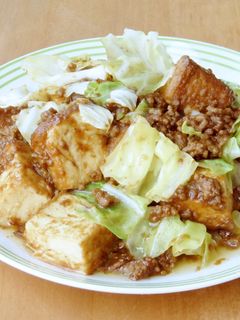 絹あげとキャベツの肉味噌炒め-レシピのメイン写真