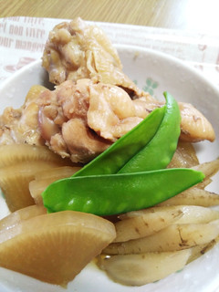 簡単♪手羽元&新ゴボウ&大根のコトコト煮-レシピのメイン写真