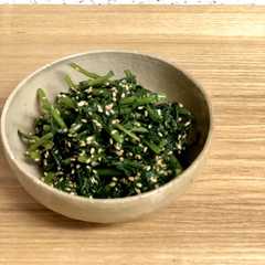 รูปของ 春菊の簡単ナムル