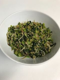 大根の葉とじゃこのふりかけ-レシピのメイン写真