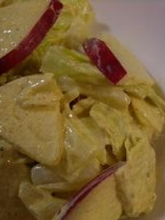 キャベツと林檎のカレーサラダ-レシピのメイン写真