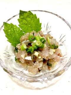 ♬鯵のなめろう-レシピのメイン写真