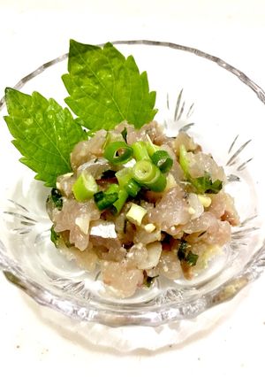 ♬鯵のなめろう-レシピのメイン写真