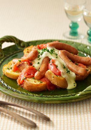 シャウとトマトのイタリアンかけフォンデュ-レシピのメイン写真