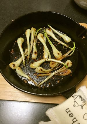 島らっきょうのにんにく油焼き!-レシピのメイン写真