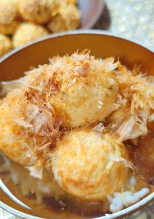 兵庫県(明石)の味☆明石焼きだし茶漬け-レシピのメイン写真