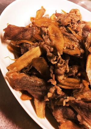 本当においしい！牛ごぼう-レシピのメイン写真