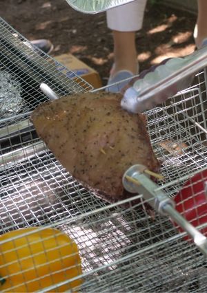 BBQでシュラスコ！道具も作ろう！-レシピのメイン写真