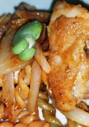 鶏肉と野菜マカロニのケチャップ炒め-レシピのメイン写真
