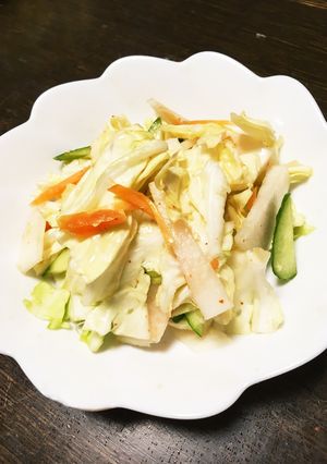 キャベツと大根のサラダ ナンプラー塩麹!-レシピのメイン写真