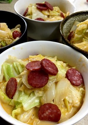 辛ラーメンをマイルドに食べよう-レシピのメイン写真